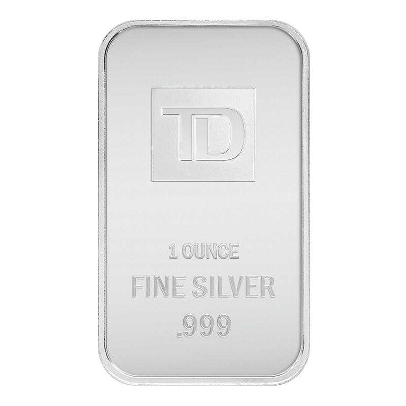 2024 1 oz TD Silver Dragon Bar