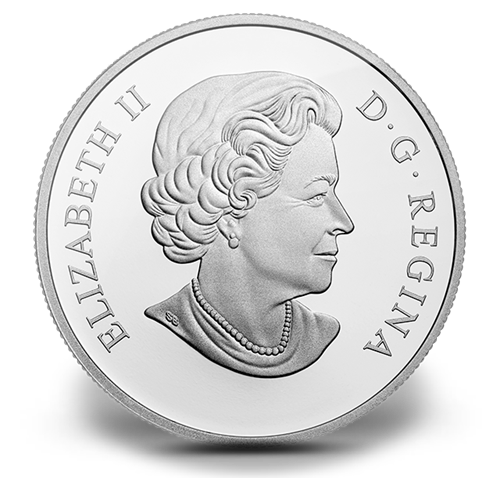 2014 $20 Fine Silver Coin - Water-lily and Venetian Glass Leopard Frog