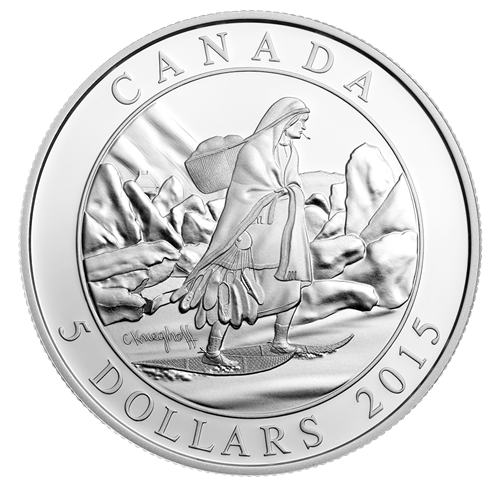 Fine Silver 3-Coin Set - Artwork by Cornelius Krieghoff - cscoinsnbanknotes