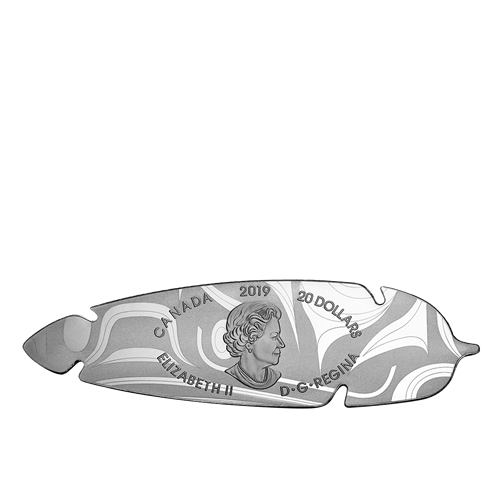 Pure Silver Coin - Eagle Feather - cscoinsnbanknotes