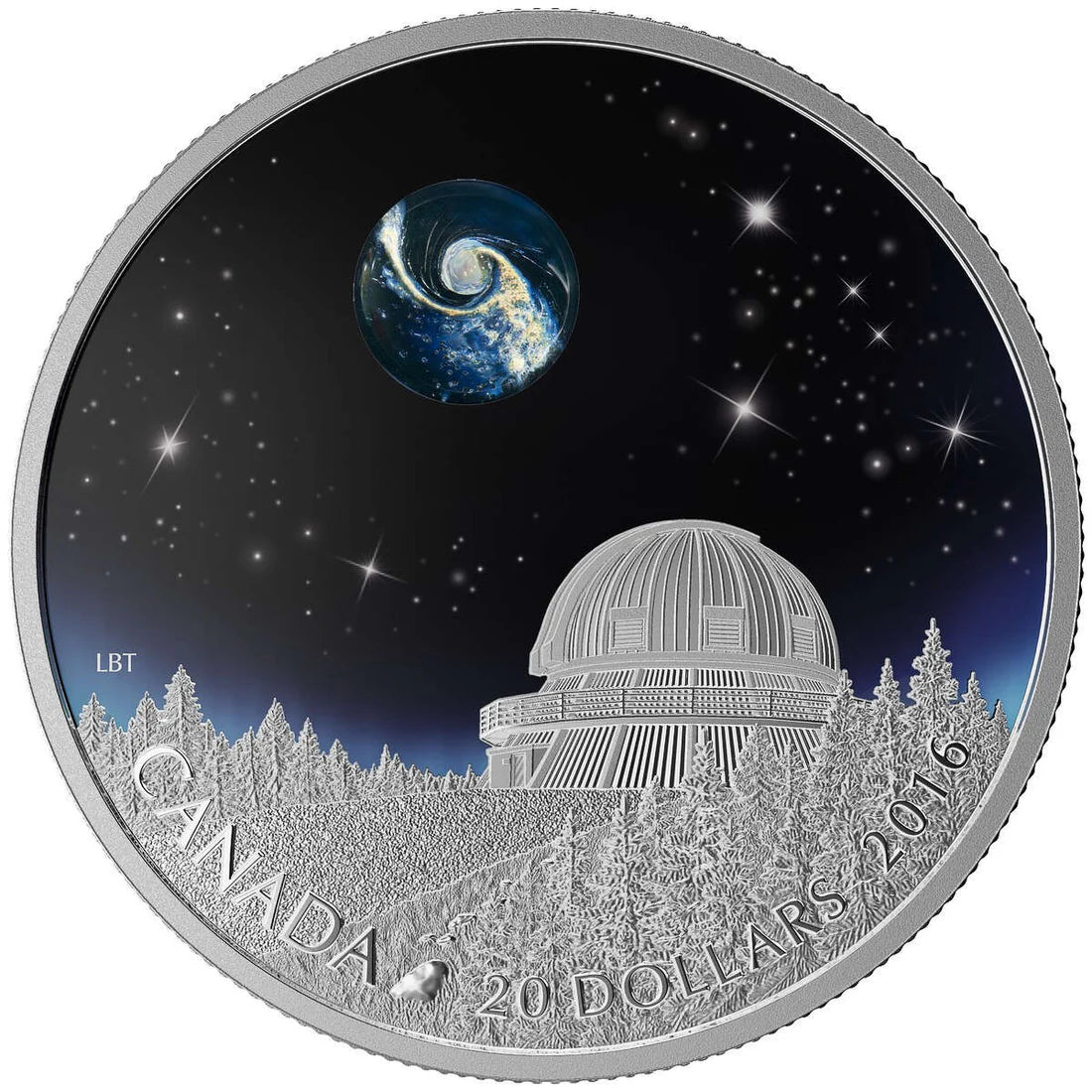 2016 $20 The Universe - Pure Silver Coin