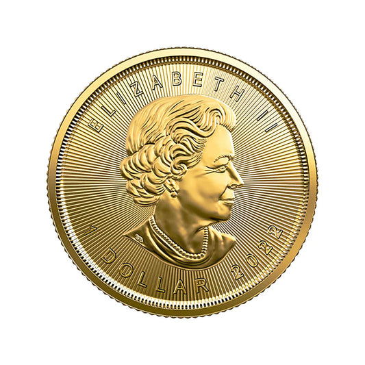 1/20 oz Gold Maple Leaf – .9999 Fine Gold – Canada (Random Year)