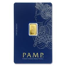 1 g PAMP Suisse Fortuna Gold Bar – .9999 Fine Gold – Switzerland - cscoinsnbanknotes