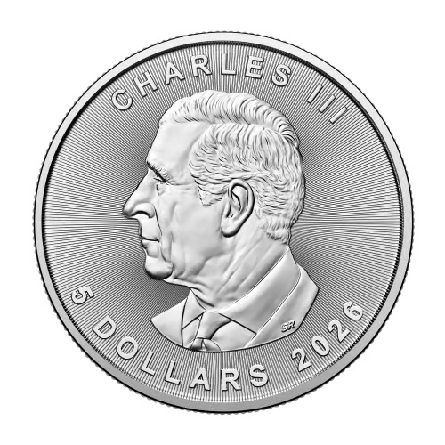 1 oz 2026 Canadian Maple Leaf Silver Coin | Royal Canadian Mint - cscoinsnbanknotes