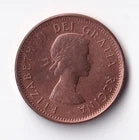 Canada 1962 1c One Small Cent Queen Elizabeth II Double #1
