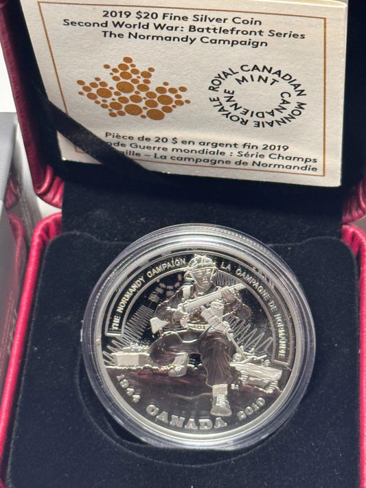 Canada 2015 $20 Second World War: Batllefront Series The Normandy Campaign