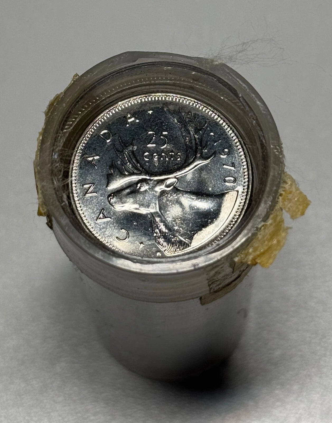 Canada 1970 25 cents Nice UNC From Roll - Low Mintage UNC Canadian Quarter