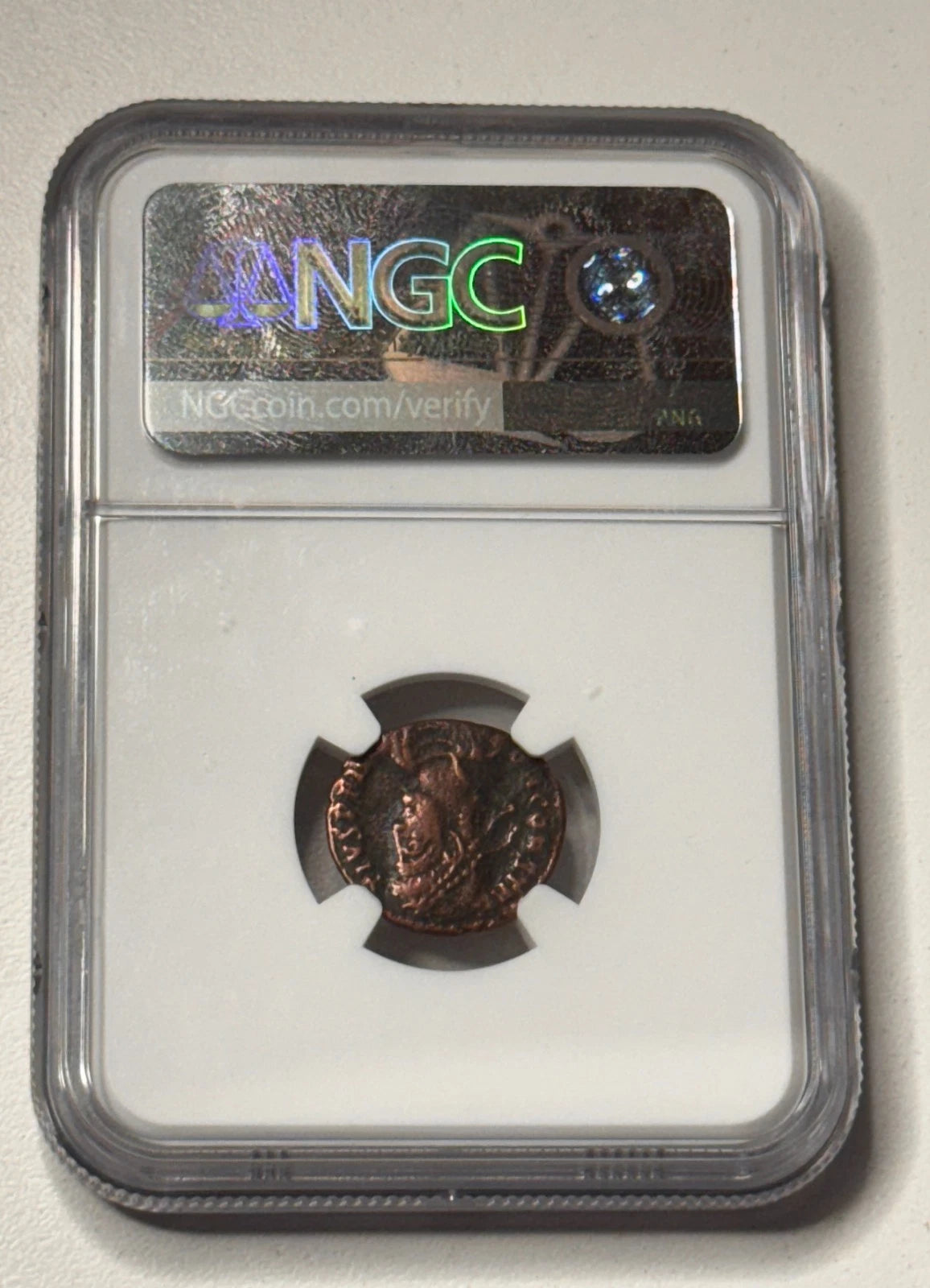 Constantius II 337-361 AD House Constantine ROMAN Half-Centenionalis NGC VF20