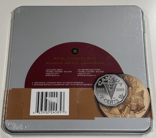 Canada RCM 60th Anniversary Victory In Europe King George VI Rare Original Seal