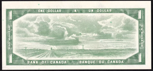 Canada 1954 $1 One Dollar Replacement Banknote Beattie - Rasminsky *B/M BC-37bA-i UNC - cscoinsnbanknotes