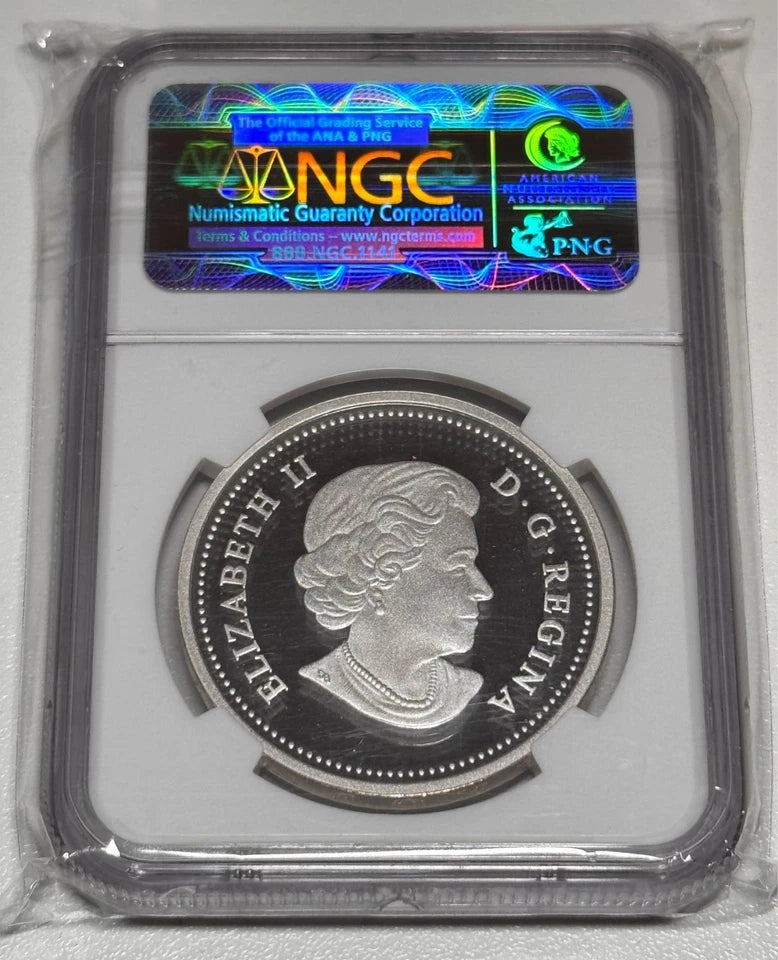 2013 Canada $20 Silver Bald Eagle Protecting Her Nest NGC PF70UC Early Releases