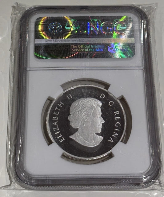 Canada Ducks Of Canada 2015 Cinnamon Teal Colourized NGC Graded PF-70 UC RCM