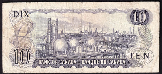 Canada 1971 $10 Ten Dollar Replacement Banknote Lawson - Bouey *VL VG - Very Good BC-49cA - cscoinsnbanknotes