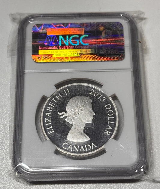 Canada 2013 $1 60th Ann. Korea Armistace Agreement NGC First Releases PF-70