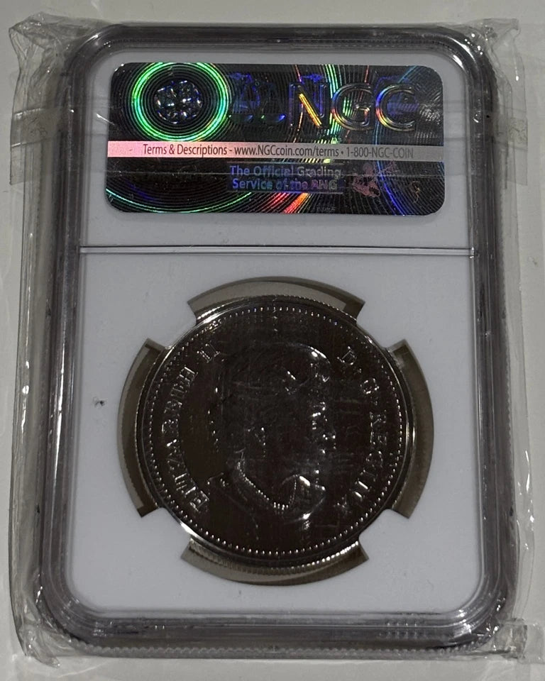 Canada 2010 $1 One Silver Dollar 100th Anniversary Navy NGC Graded MS-69 RCM