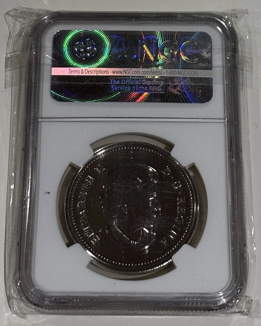 Canada 2010 $1 One Silver Dollar 100th Anniversary Navy NGC Graded MS-69 RCM