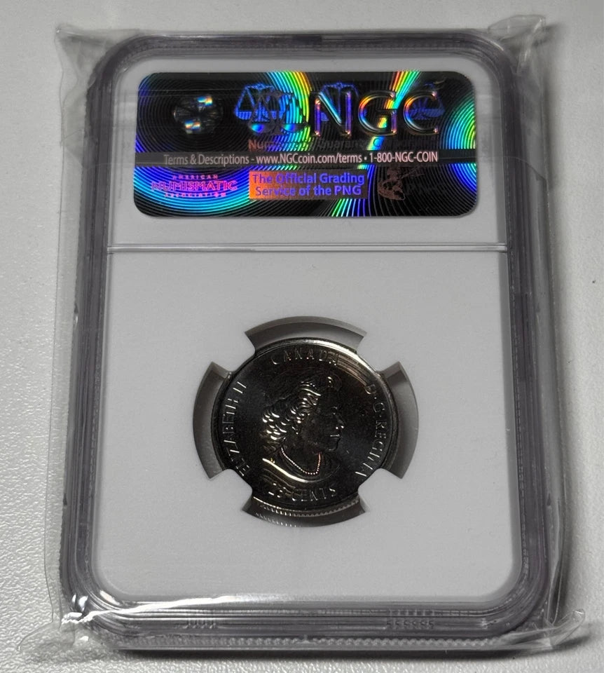 Canada 2017 25c 125th Ann Of The Stanley Cup First Releases NGC MS68 Coin RARE