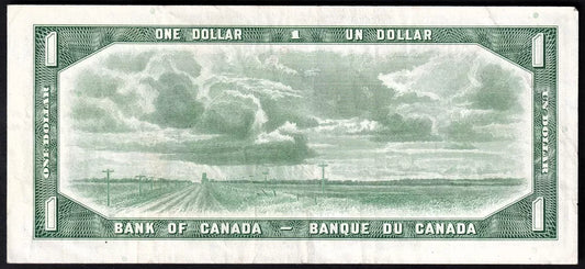 Canada 1954 $1 One Dollar Replacement Banknote Beattie - Rasminsky *A/A BC-37bA VF - cscoinsnbanknotes