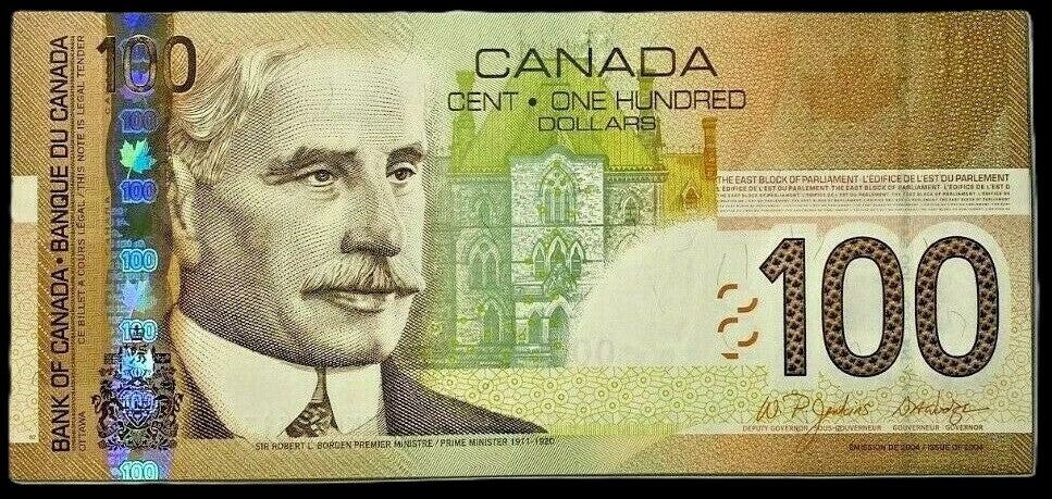 Canada 2004 $100