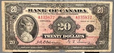 Canada 1935 $20