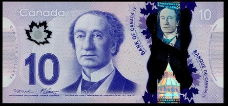 Canada 2013 $10