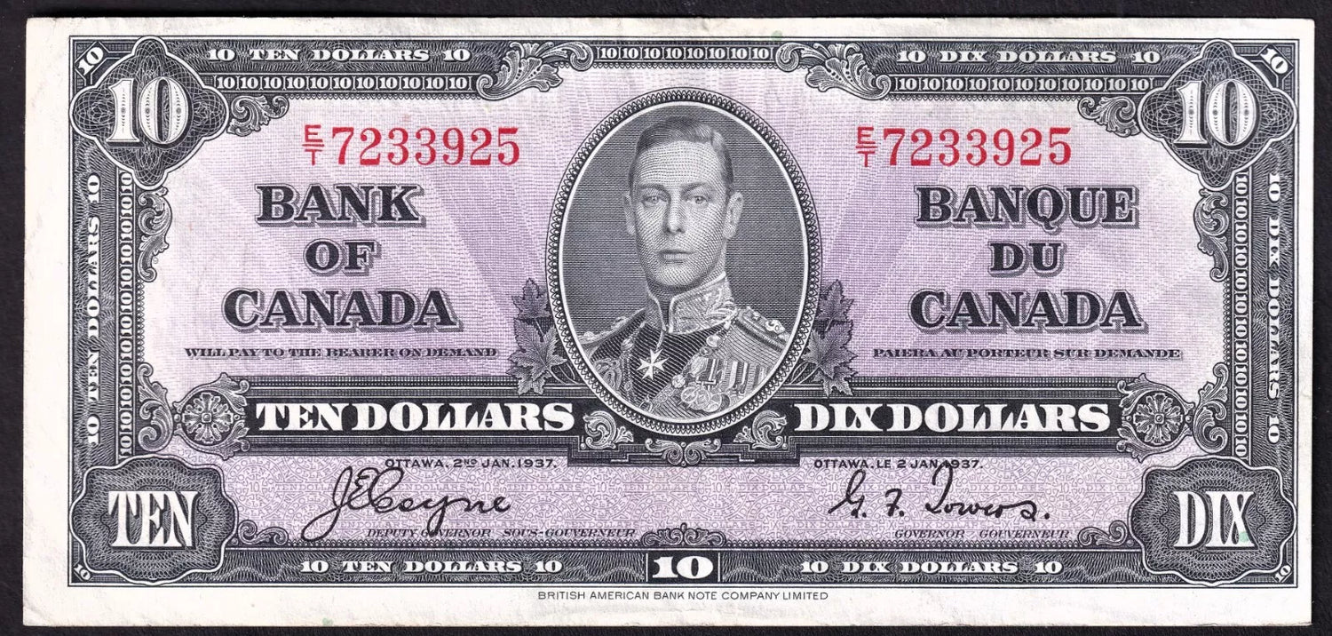 Canada 1937 $10