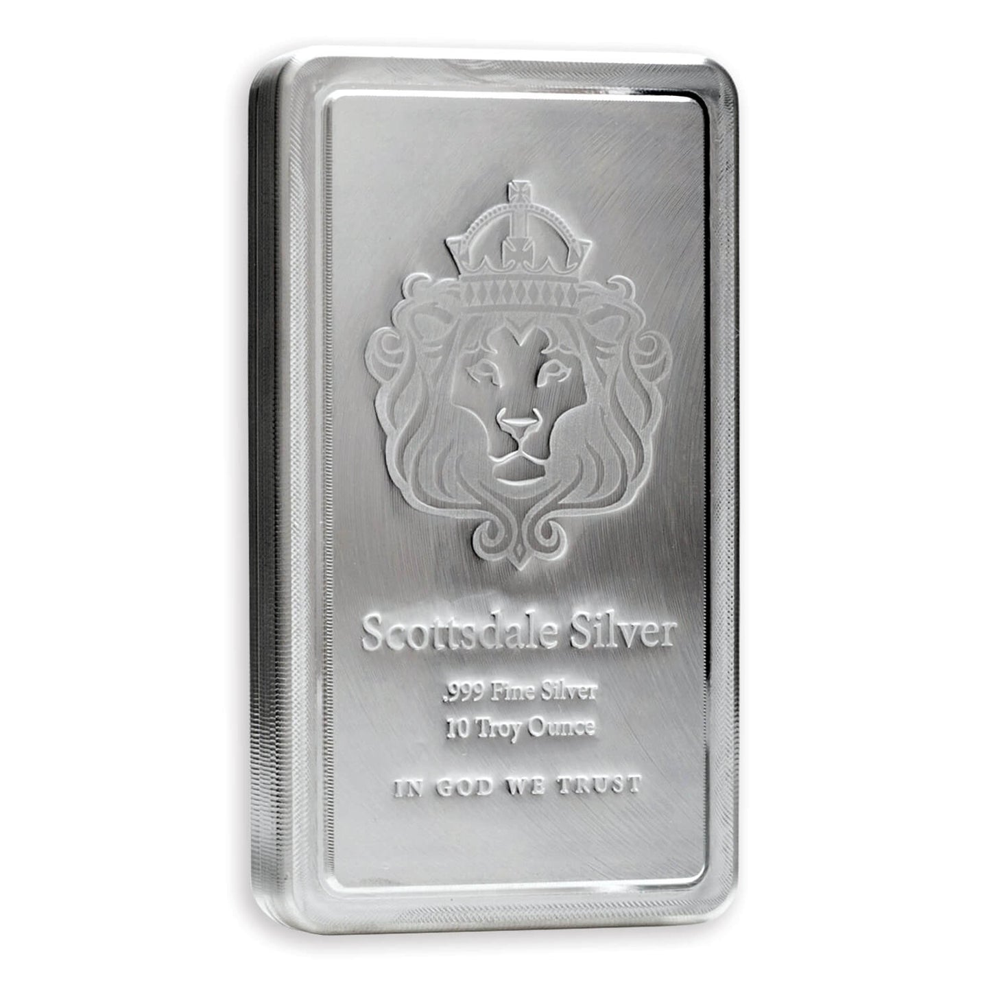Scottsdale Mint 10 oz Stacker Silver Bar – .999 Fine Silver Pre Order (1-2 Weeks)