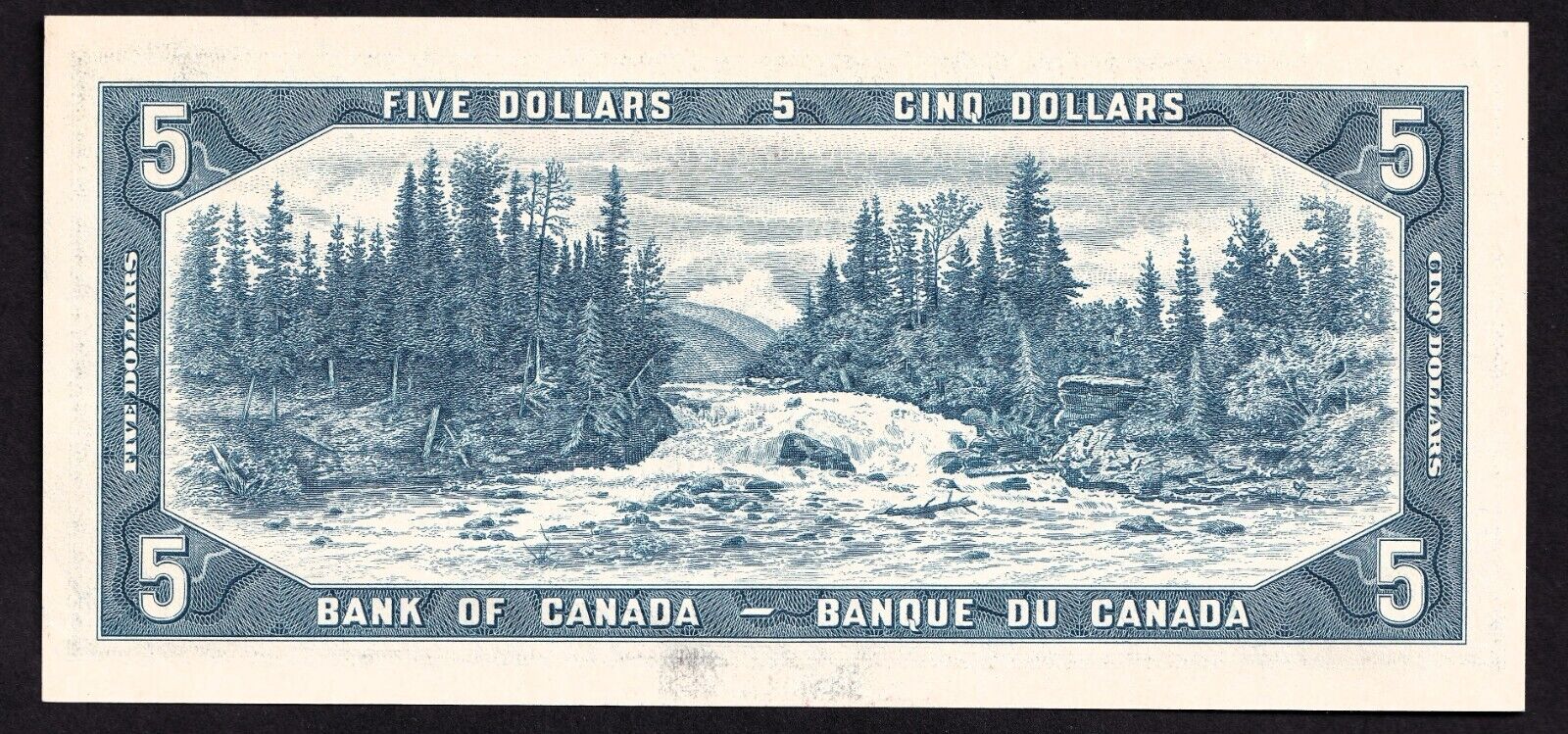 Canada 1954 $5 Five Dollar Replacement Banknote Beattie - Rasminsky *SS 0078665