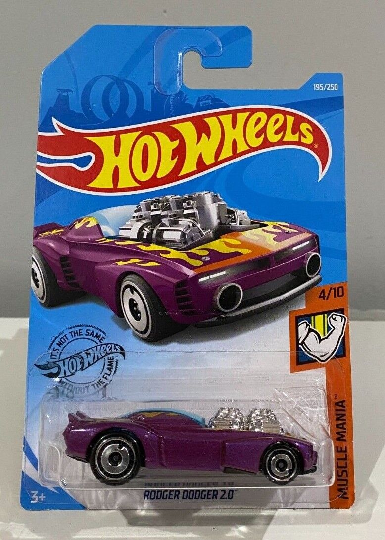 Hot Wheels 2019 Muscle Mania Purple Rodger Dodger 2.0 4/10