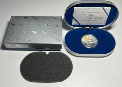 1999 Canada $20 de Havilland DHC-8 Dash 8 Sterling Silver Proof With Box + COA