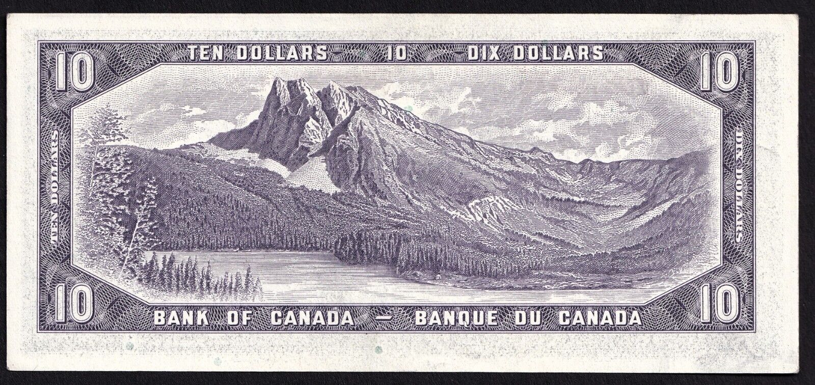 Canada 1954 $10 Ten Dollar Banknote Beattie - Rasminsky S/V 5874975