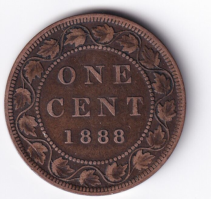 Canada 1888 1c One Large Cent Queen Victoria Fine #2