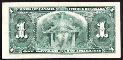 Canada 1937 $1 One Dollar Banknote Gordon - Towers K/L 6516760