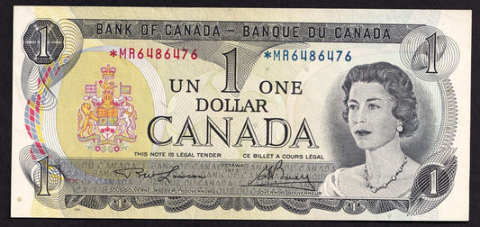 Canada 1973 $1 One Dollar Replacement Banknote Lawson - Bouey *MR 6486476