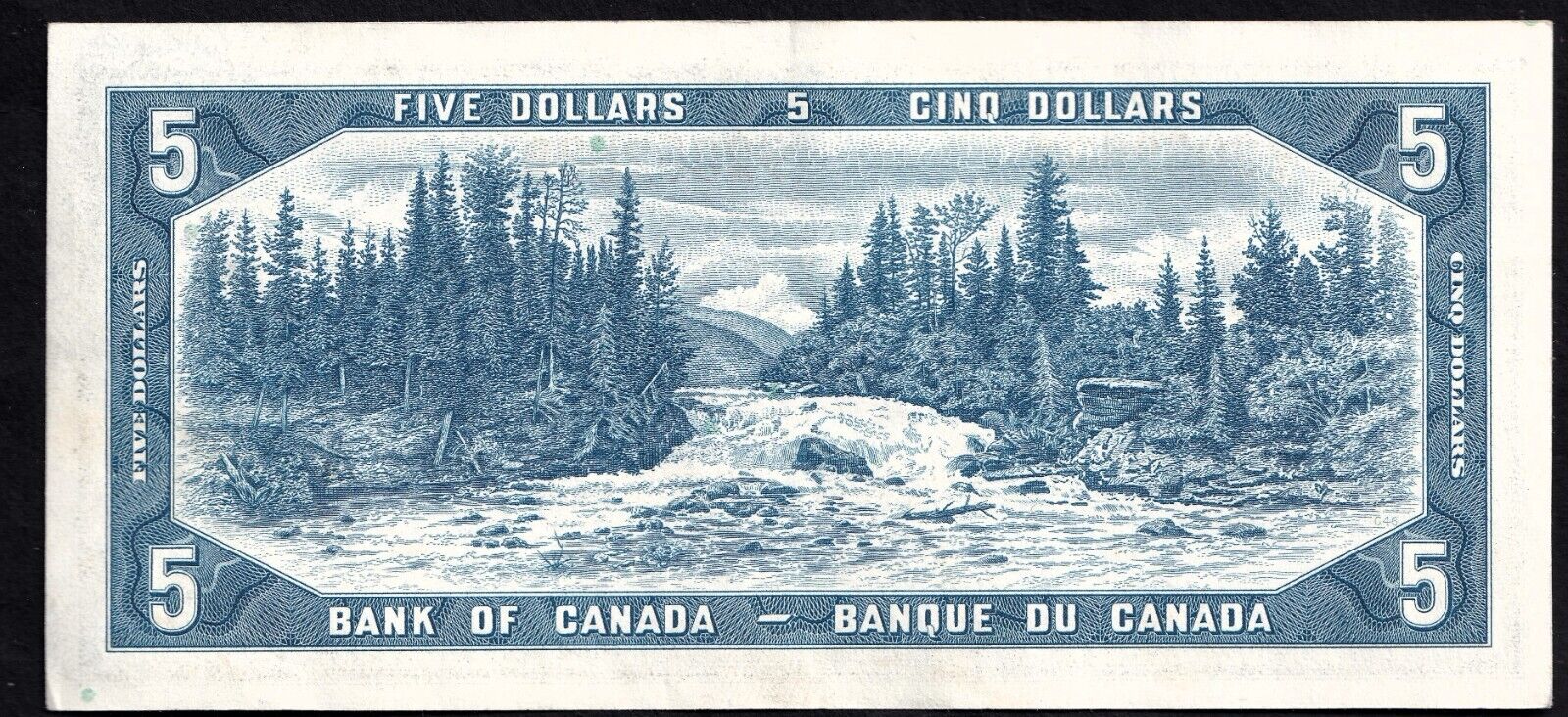 Canada 1954 $5 Five Dollar Banknote Bouey - Rasminsky U/X 2052633