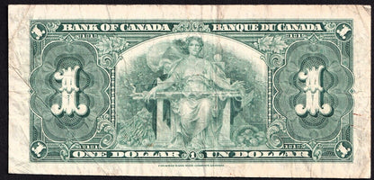 Canada 1937 $1 One Dollar Banknote Gordon - Towers R/L 3517070