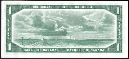 Canada 1954 $1 One Dollar UNC Banknote Beattie - Coyne K/A2597250 Devilsface