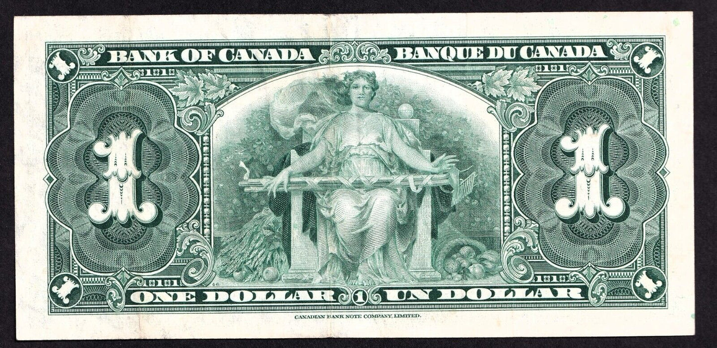 Canada 1937 $1 One Dollar Banknote Gordon - Towers H/M 4883199