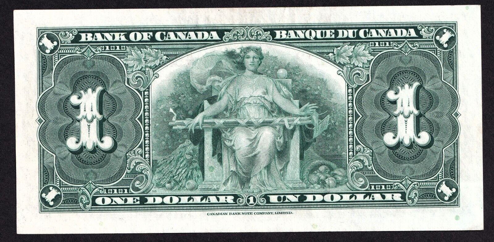 Canada 1937 $1 One Dollar Banknote Coyne - Towers R/M 6218512