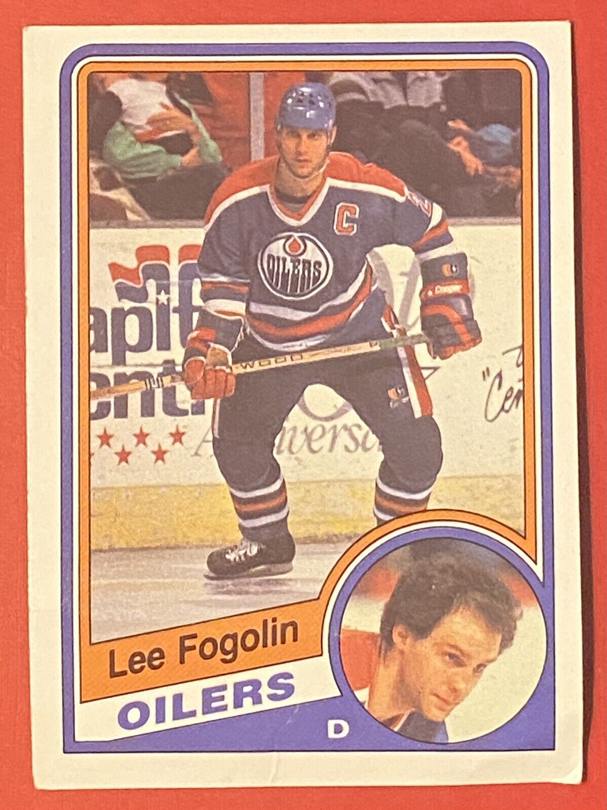 1984-85 O-Pee-Chee Lee Fogolin Edmonton Oilers #240