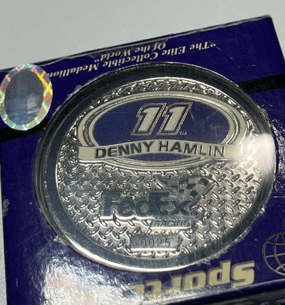 2007 Denny Hamlin - FedEx -Ser #0025 - Joe Gibbs - NASCAR Challenge Sport Coin