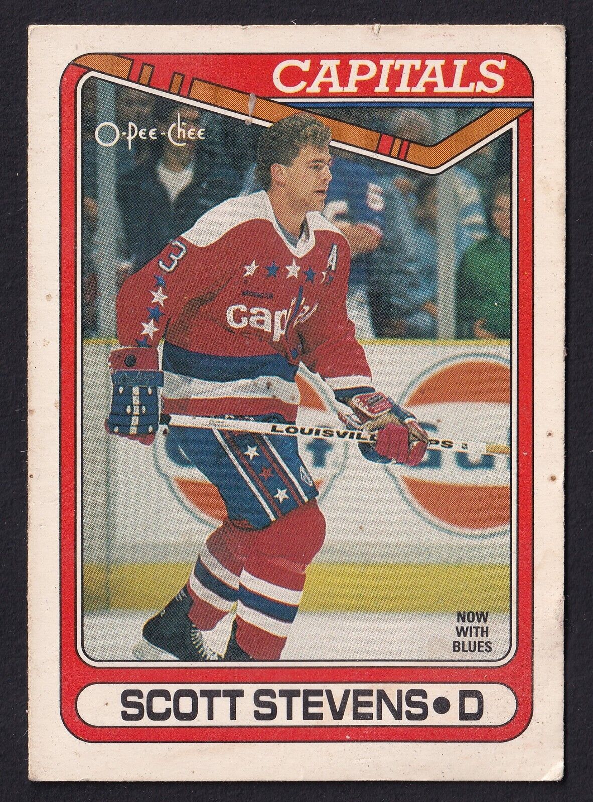 Scott Stevens 1990 O Pee Chee Washington Capitals #211