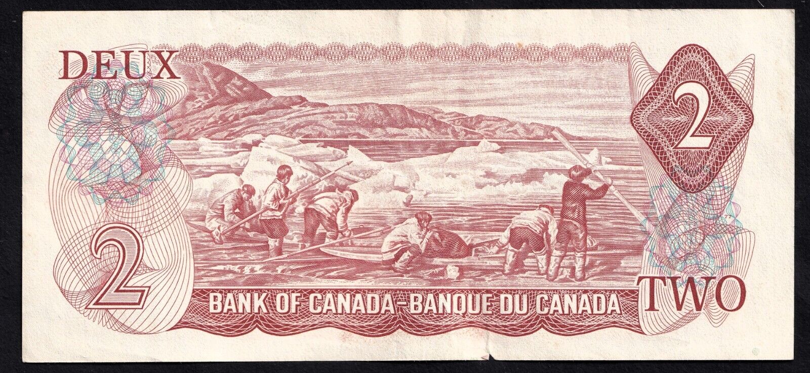 Canada 1974 $2 Two Dollar Banknote Lawson - Bouey ABM 0394974