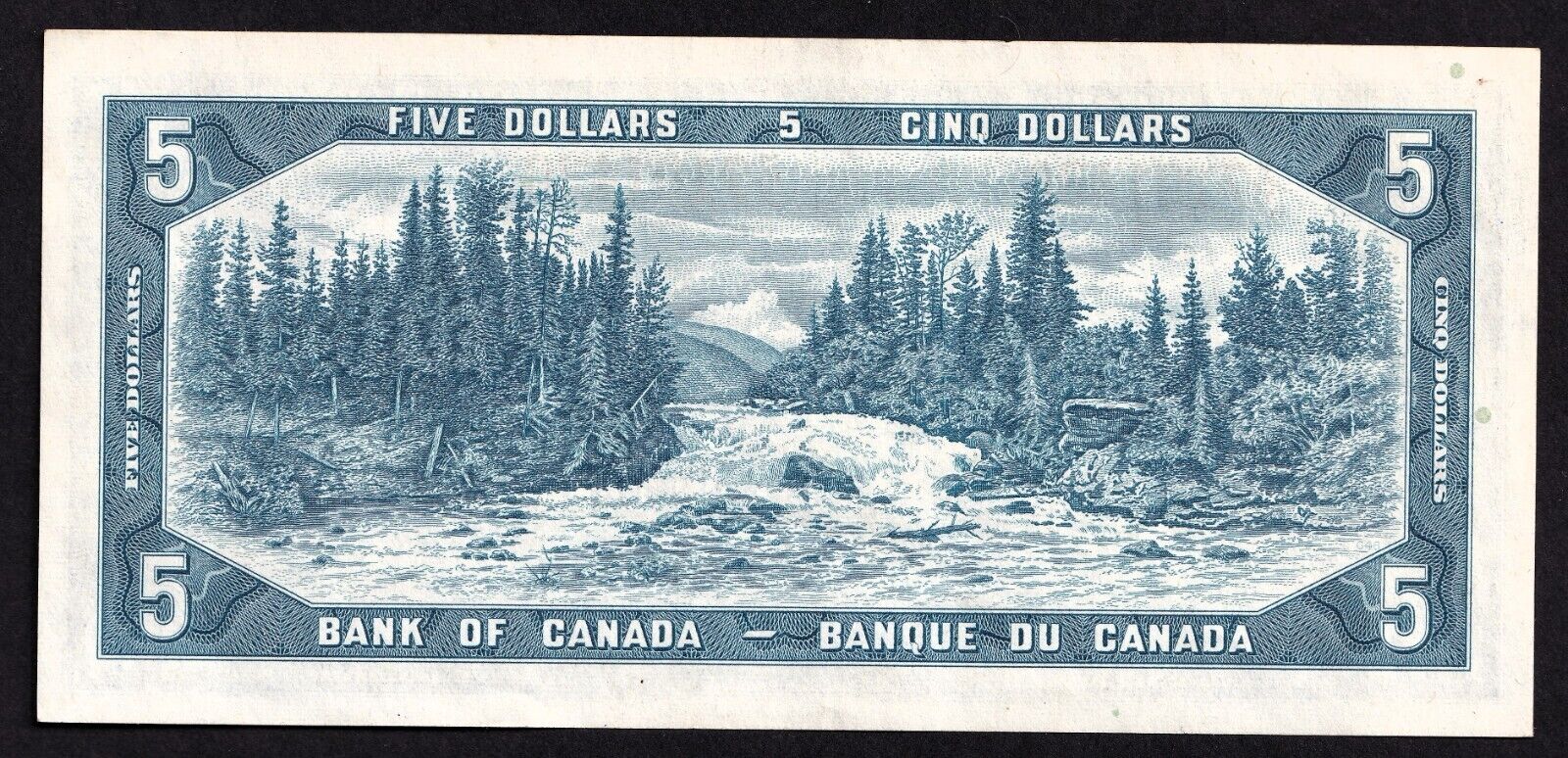 Canada 1954 $5 Five Dollar Banknote Bouey - Rasminsky T/X 7191430