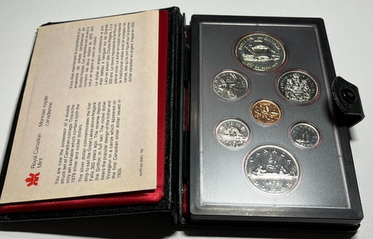 1979 Canada Double Dollar Prestige Set Griffion Silver Dollar Mint Set With COA