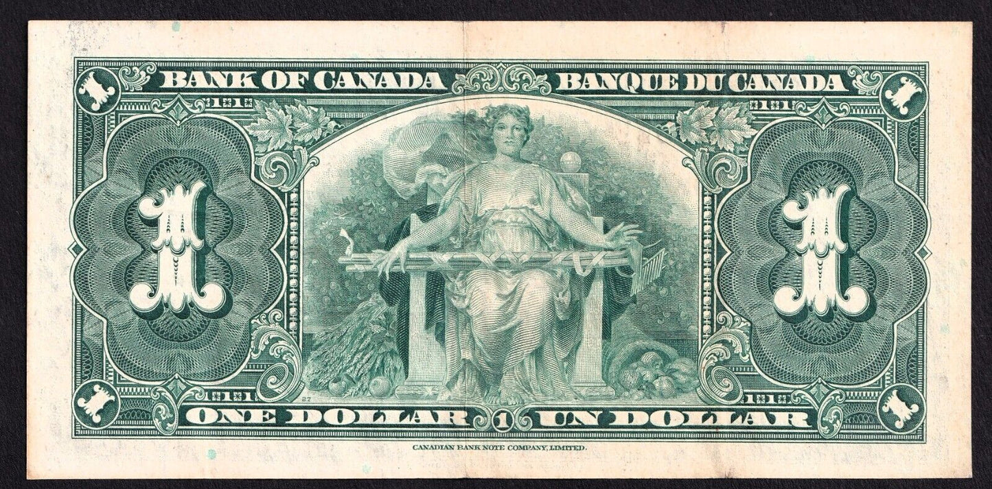 Canada 1937 $1 One Dollar Banknote Gordon - Towers M/L 6579372