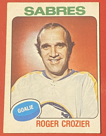 1964-65 O-Pee-Chee #350 Roger Crozier Buffalo Sabres