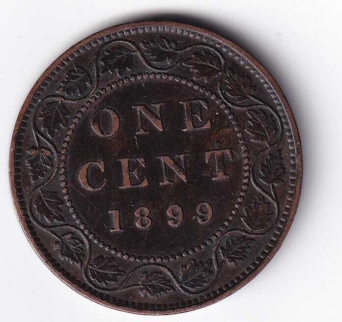 Canada 1899 1c One Large Cent Queen Victoria Very Fine - 30