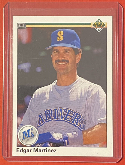 1990 Upper Deck Baseball Edgar Martinez Seattle Mariners #532