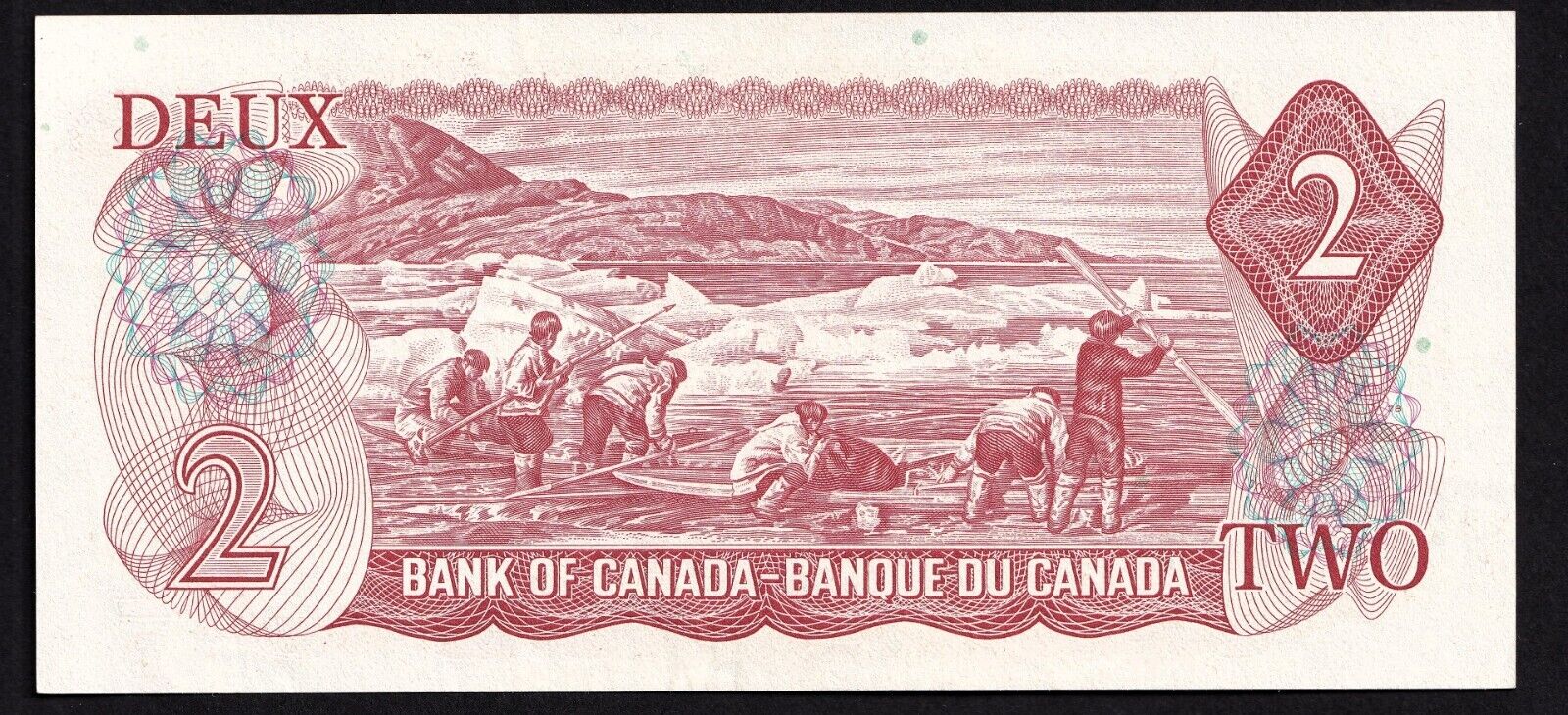 Canada 1974 $2 Two Dollar Banknote Lawson - Bouey UM 8268978